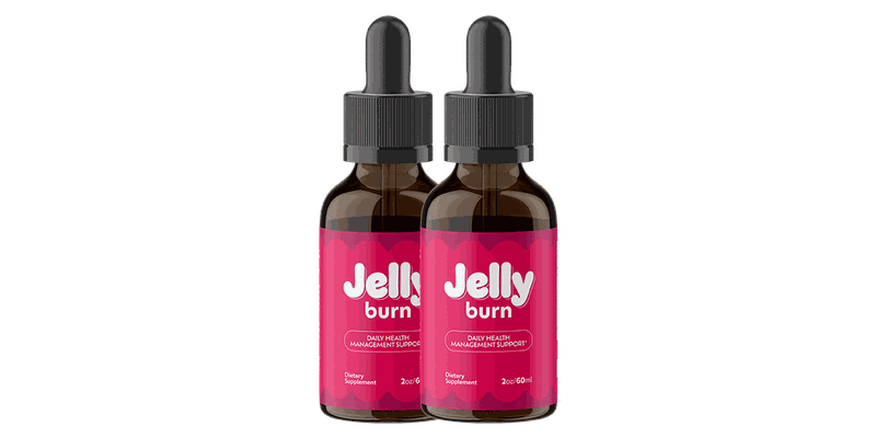 Jelly Burn — Daily Health Management Support botanical blend bottles